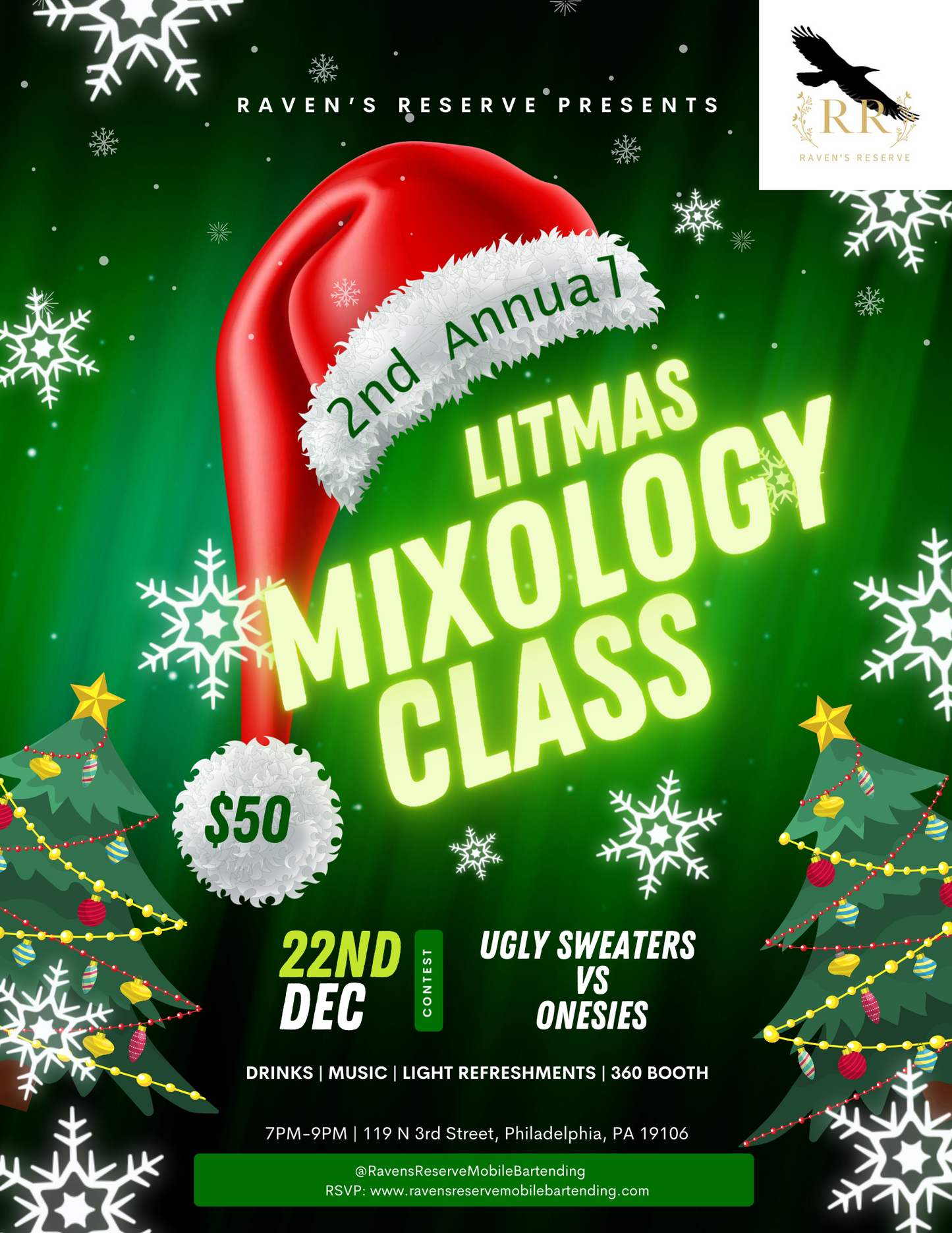 2nd Annual Litmas: Mixology Class